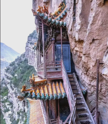 探秘中国三大悬空寺：悬崖上的千年奇迹
