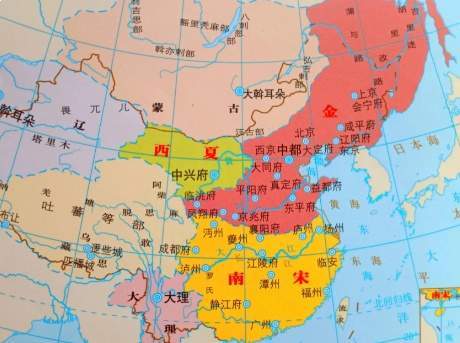 蒙古铁骑步步蚕食，金国疆域土崩瓦解