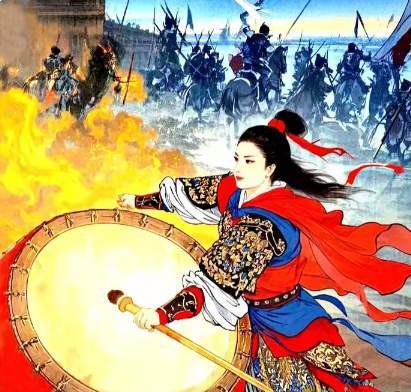 梁红玉擂鼓震江淮：巾帼飒影助战御敌