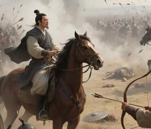 李陵五千步兵与奴骑单于的八昼夜死战